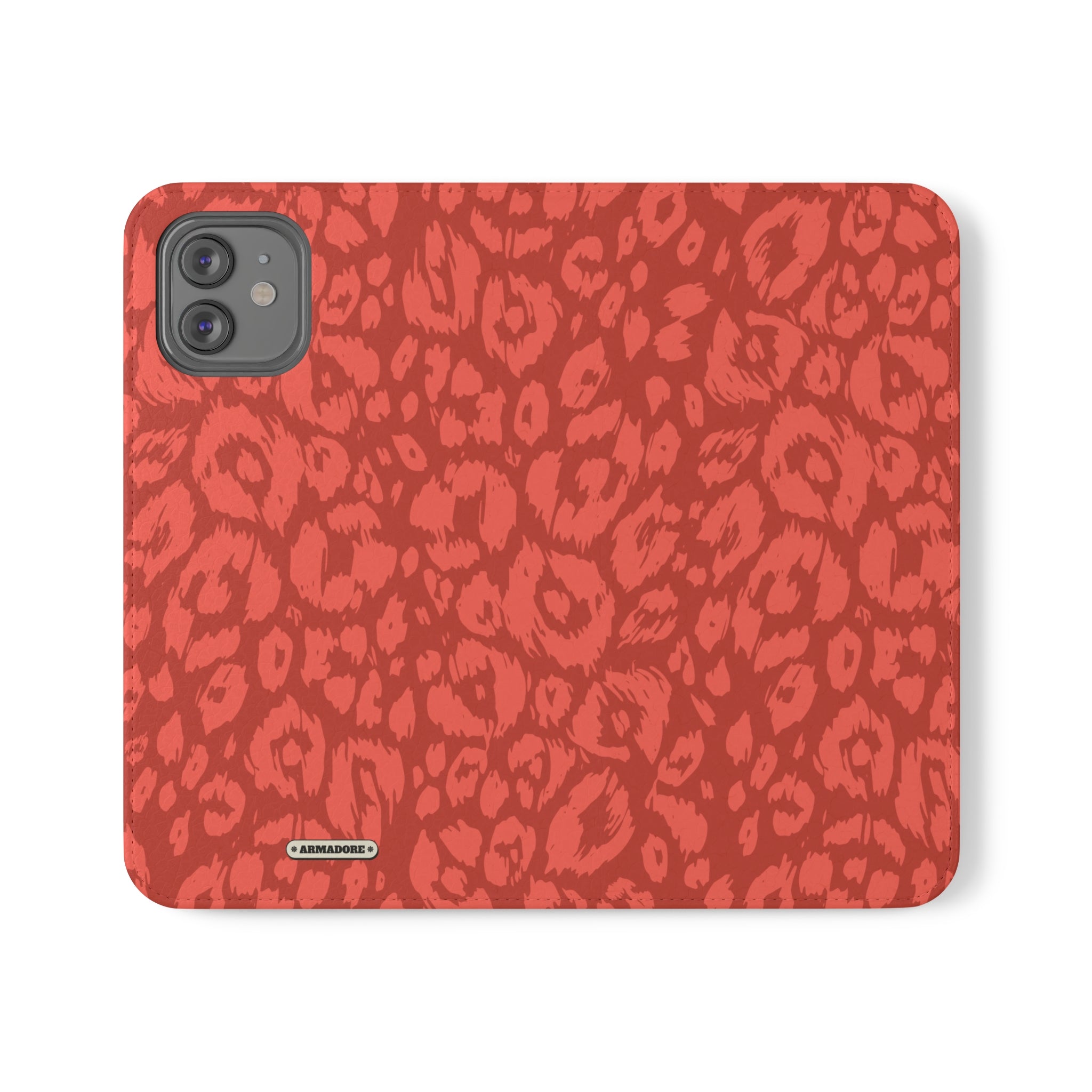 Wild Cat Vegan Leather Flip Case