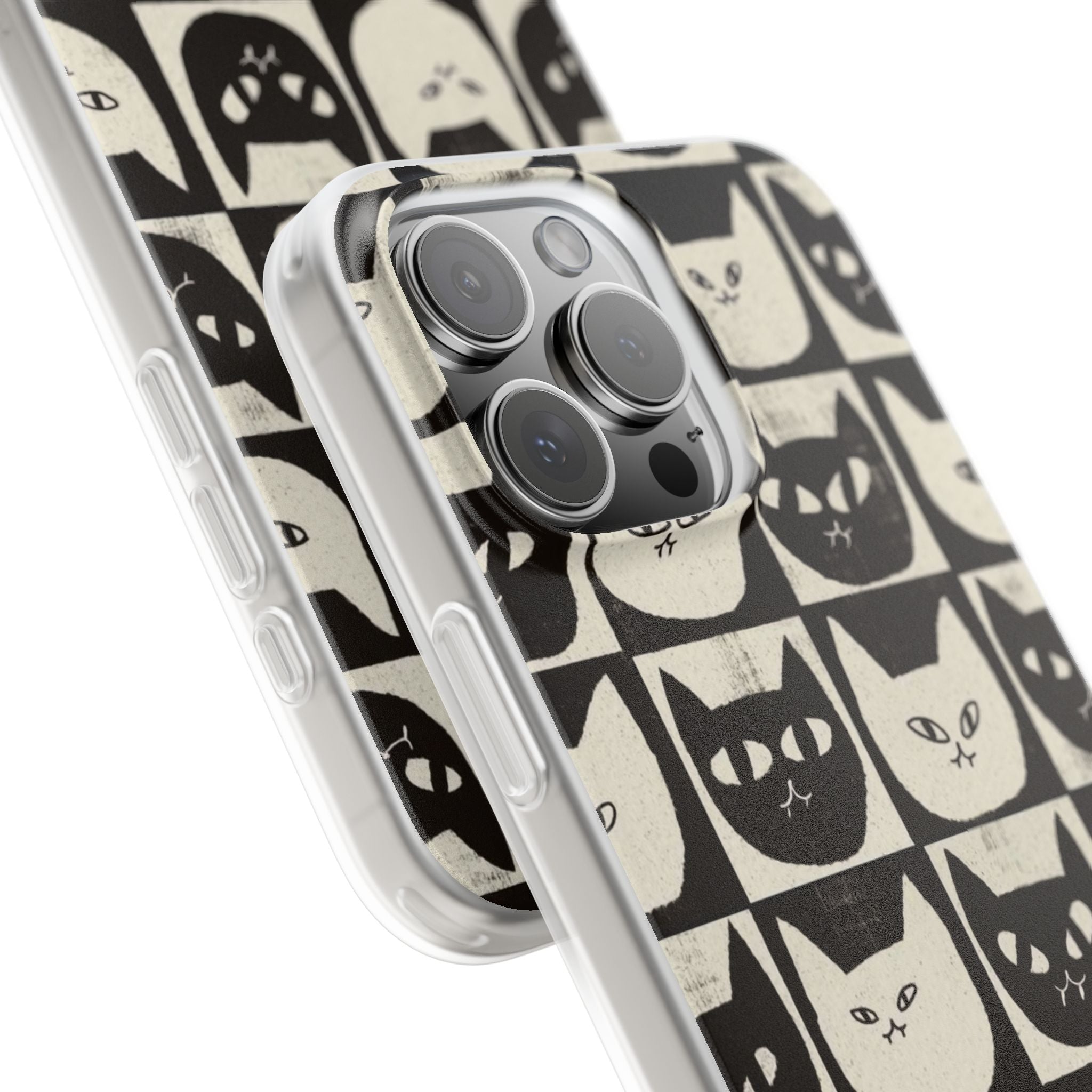 Cute Cats Design Flexi Case