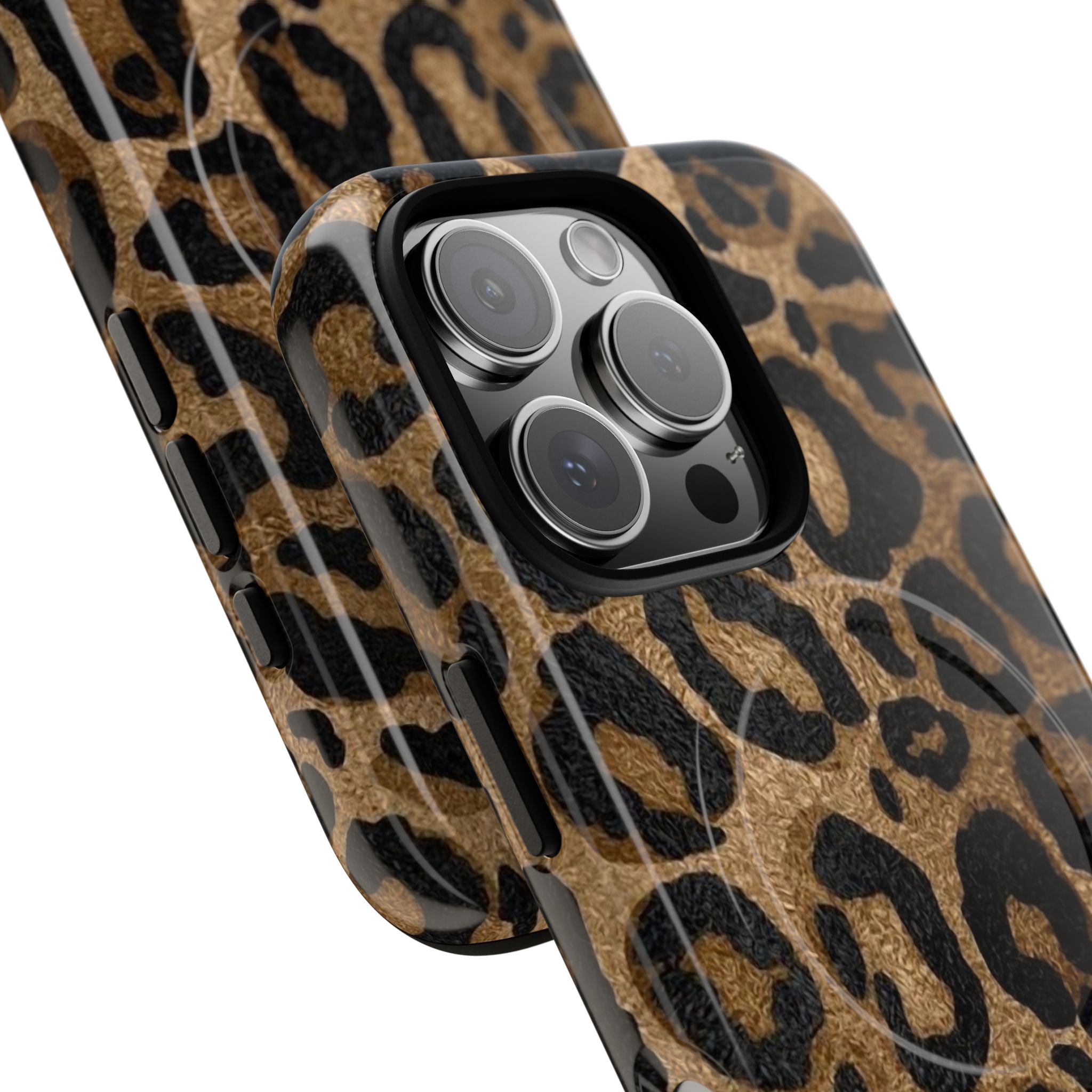 Royal Leopard Skin Tough MagSafe® Case