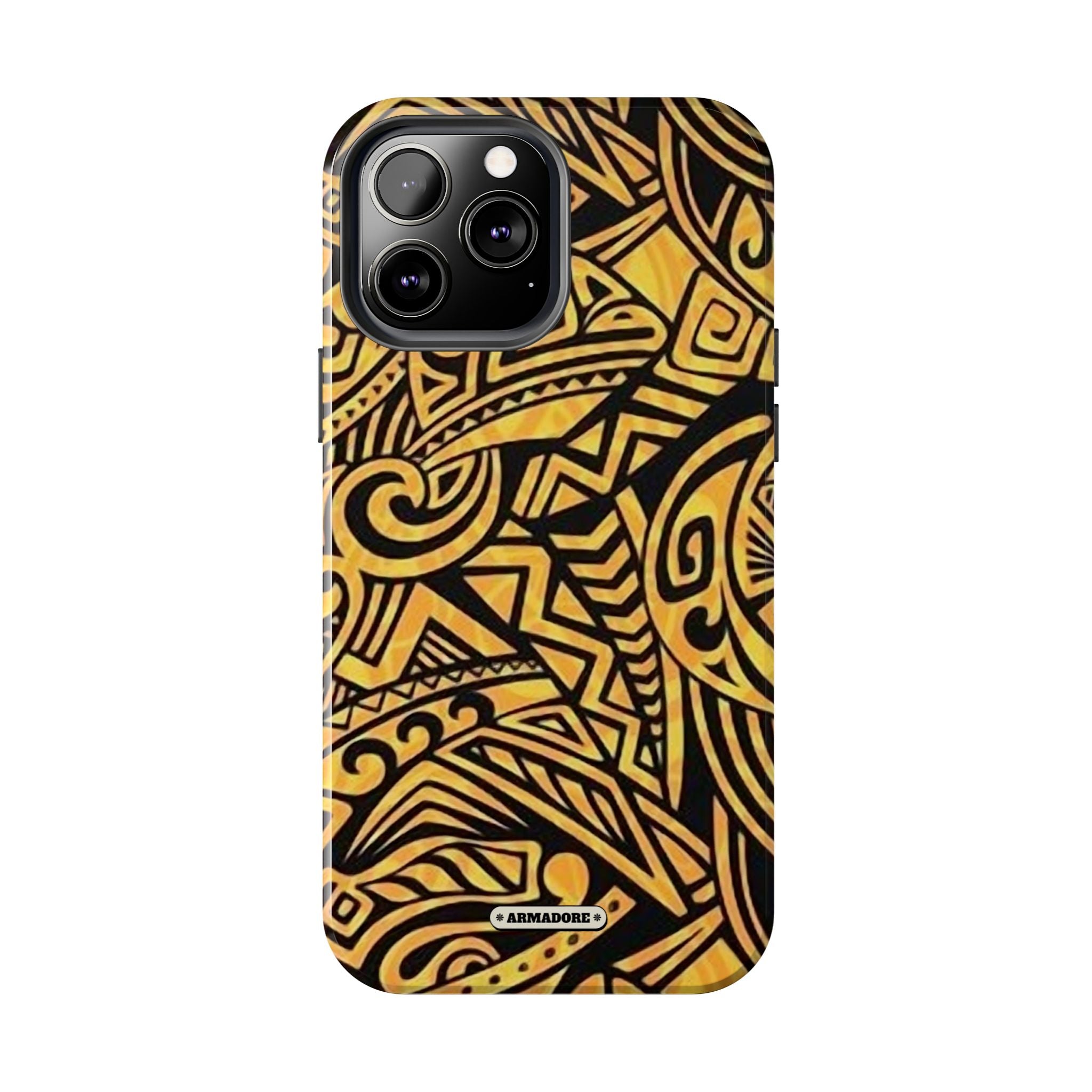 Yellow Pattern Tough Phone Case