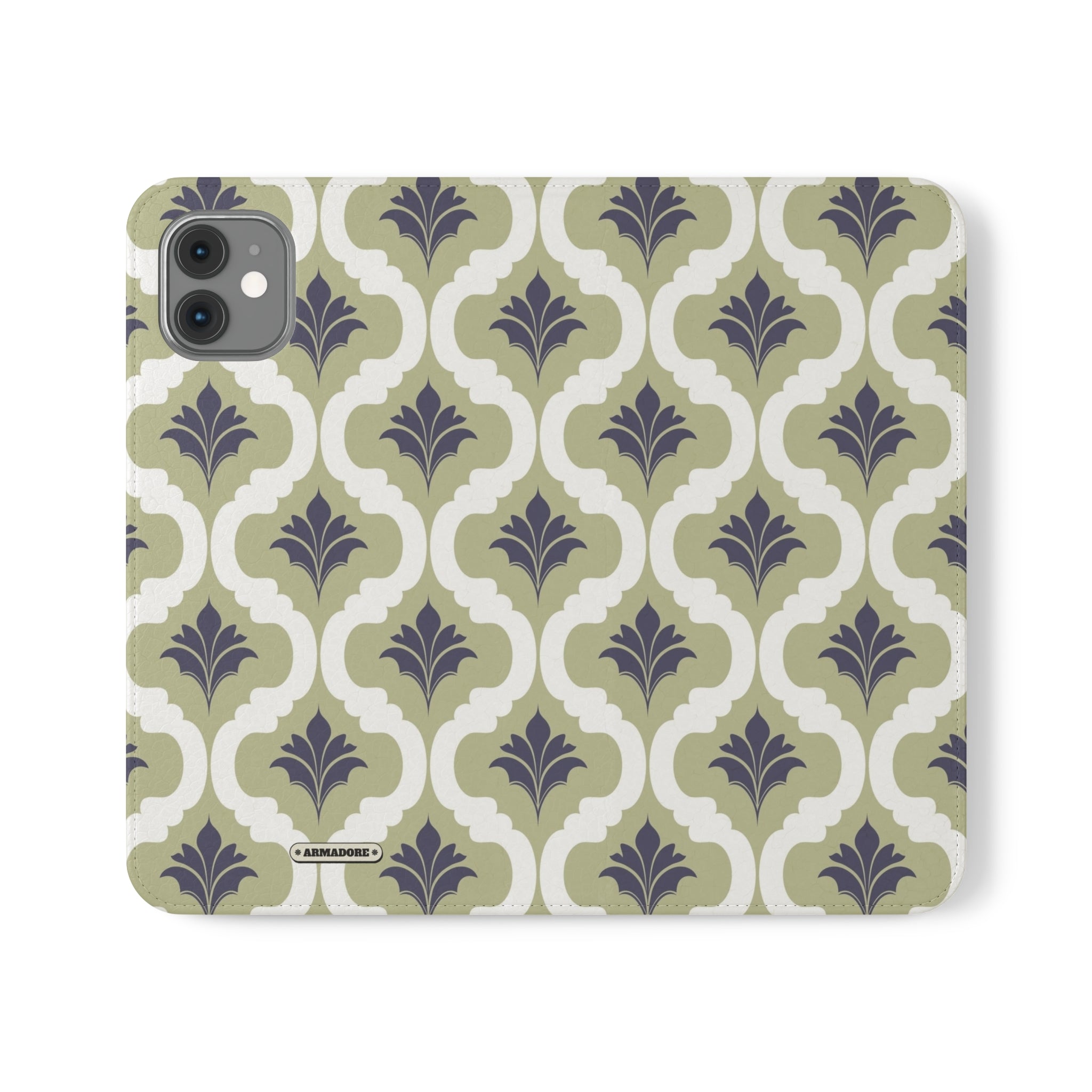 Aesthetic Pattern Vegan Leather Flip Case